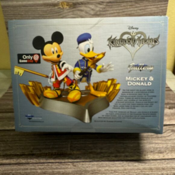 DISNEY Gallery Kingdom Hearts "Mickey & Donald” Diamond Select Toys NIB 2018 - Picture 5 of 10